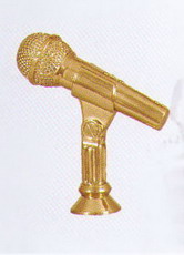 Фигура F 174/G микрофон ― НАГРАДЫ ТУТ - магазин наград, кубков, медалей, подарков.