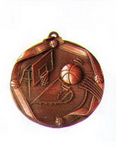 Медаль MD 603/G баскетбол ― НАГРАДЫ ТУТ - магазин наград, кубков, медалей, подарков.